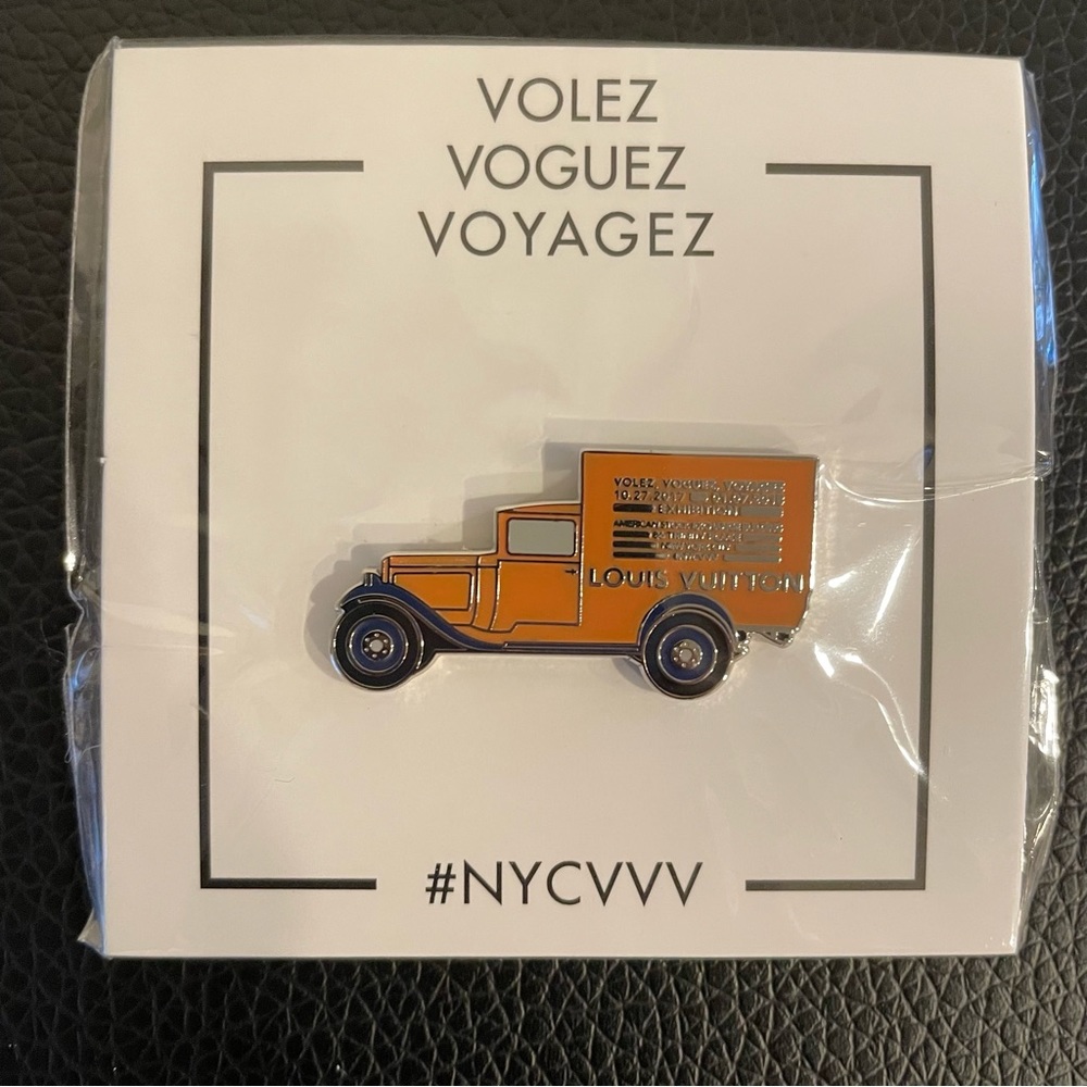 New Louis Vuitton collectible truck pin
